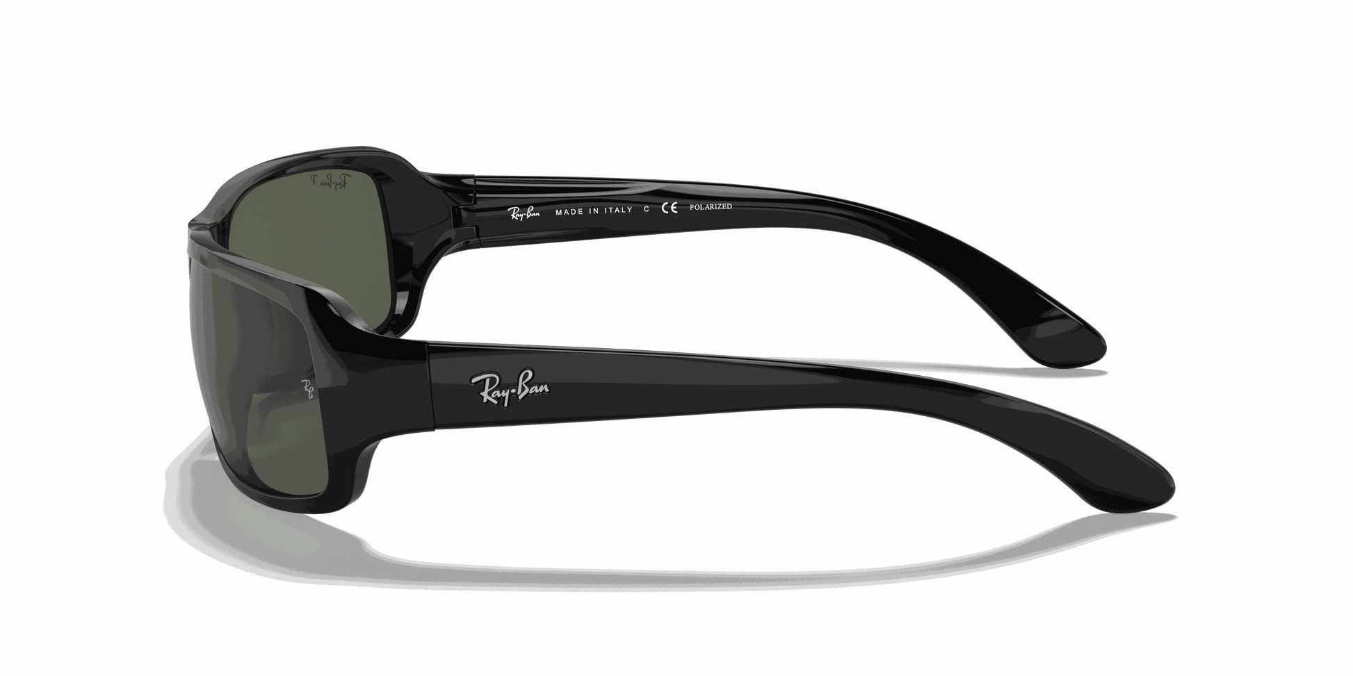 [G-15 Green Lenses, Polished Black Frame]