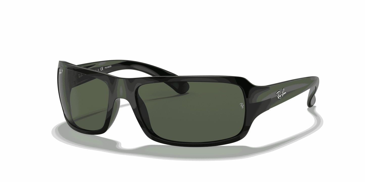 [G-15 Green Lenses, Polished Black Frame]