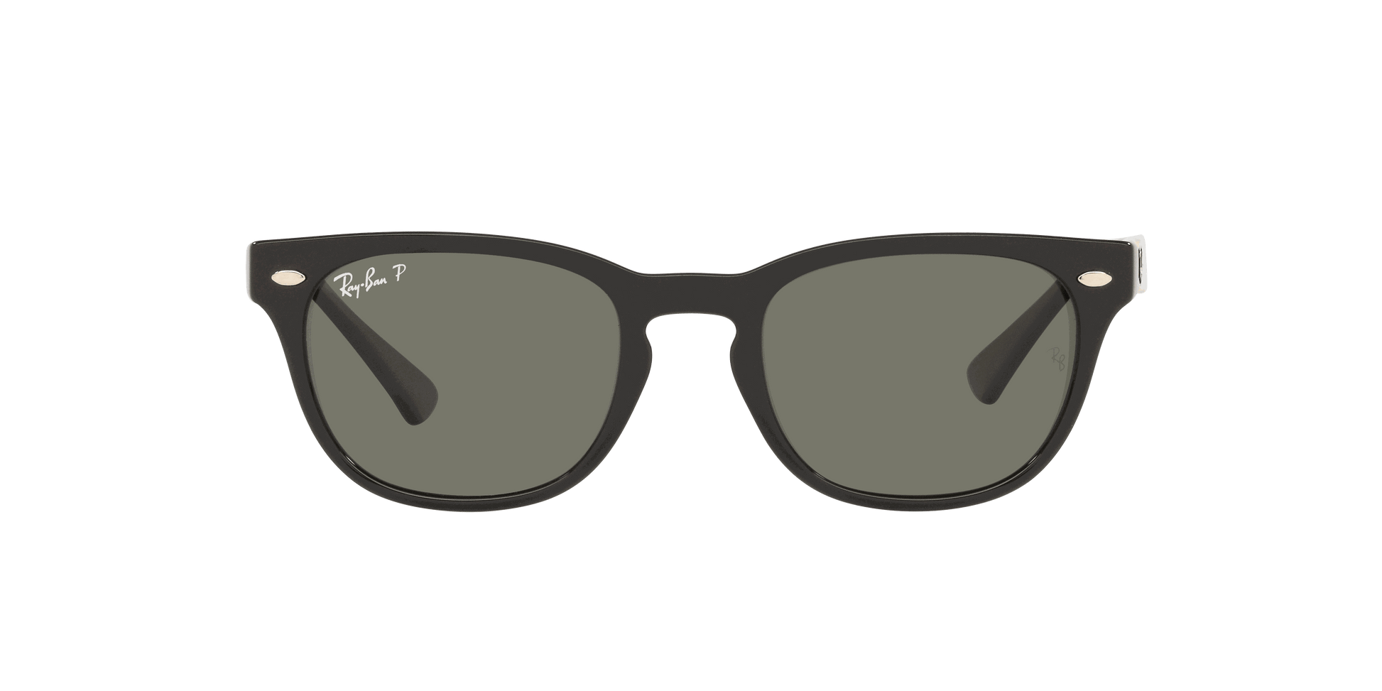 [Green Lenses, Polished Black Frame]
