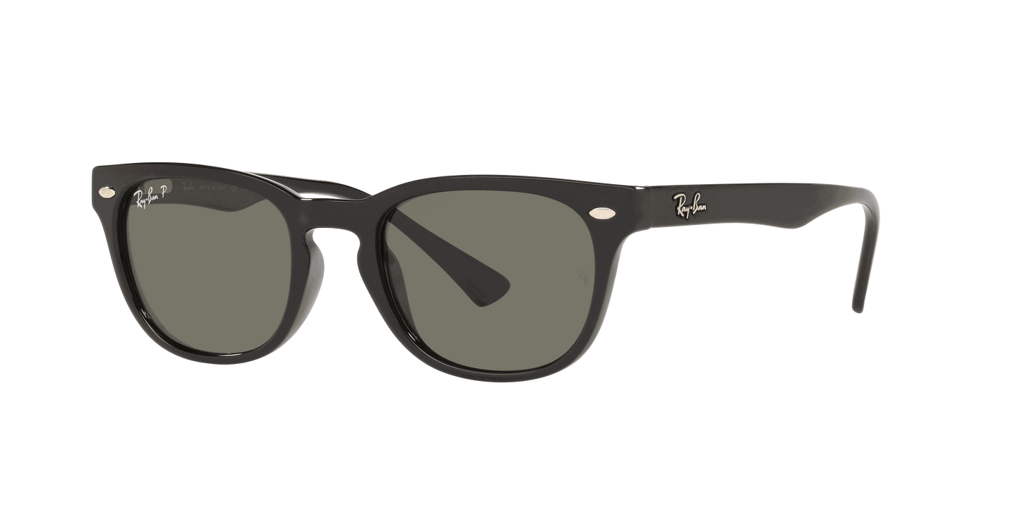 [Green Lenses, Polished Black Frame]