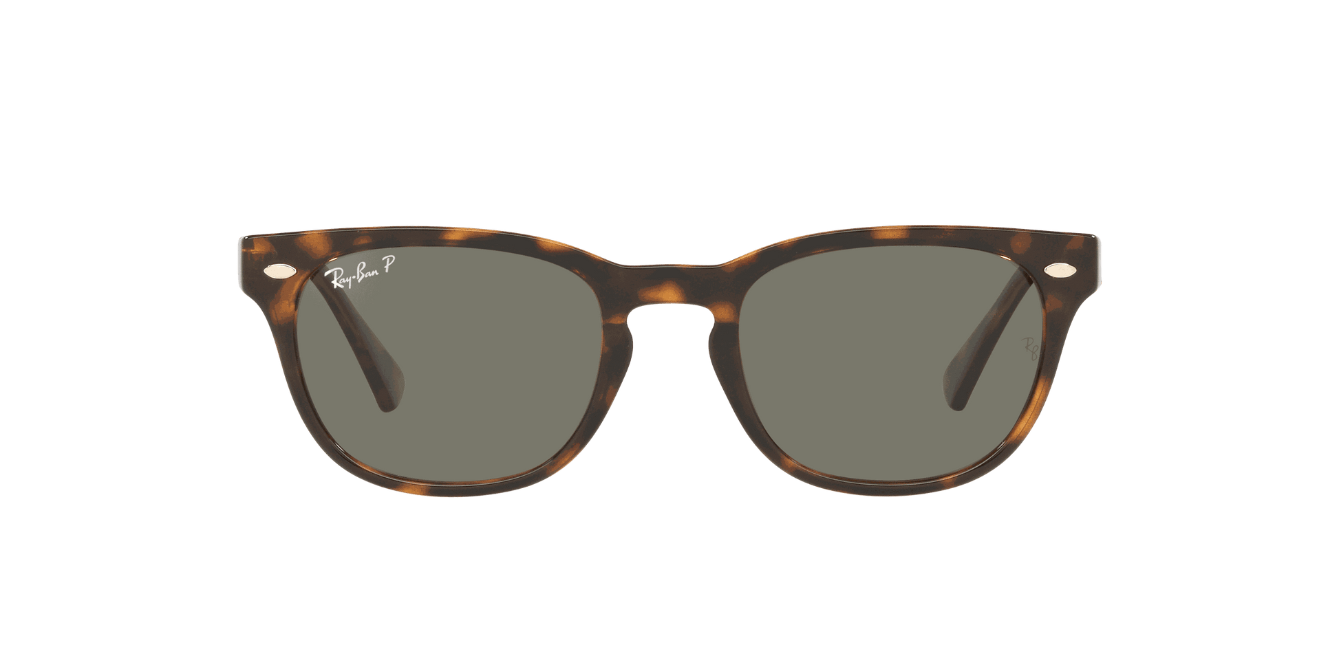 [Green Lenses, Polished Light Havana Frame]