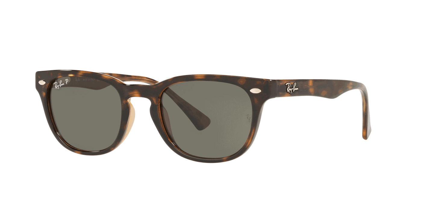 [Green Lenses, Polished Light Havana Frame]