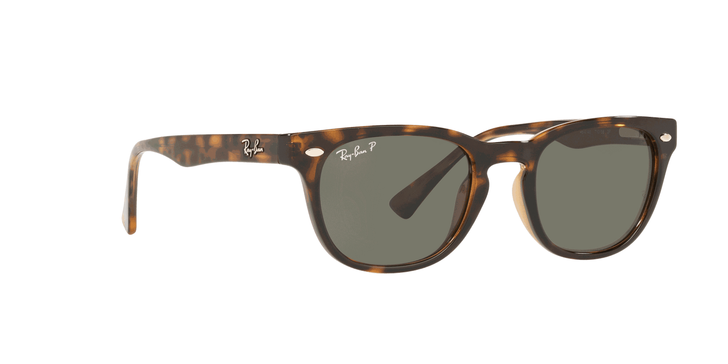 [Green Lenses, Polished Light Havana Frame]