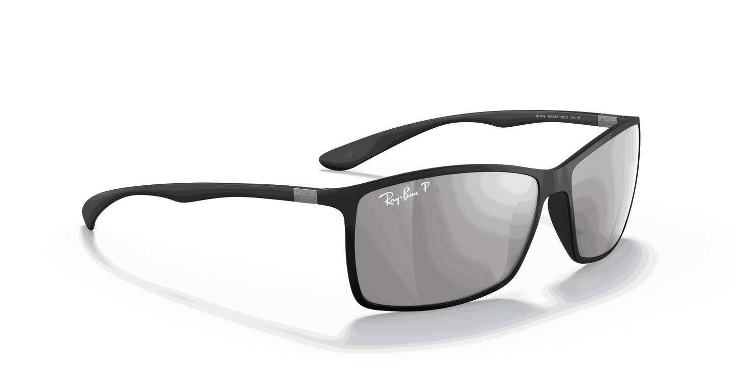 [Silver Lenses, Matte Black Frame]