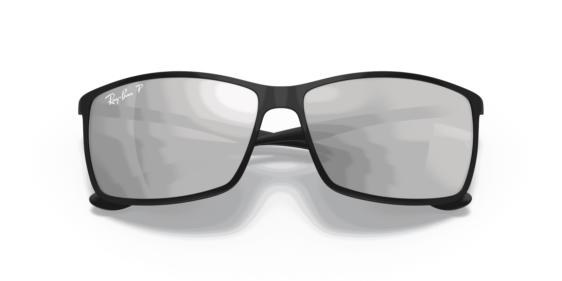 [Silver Lenses, Matte Black Frame]