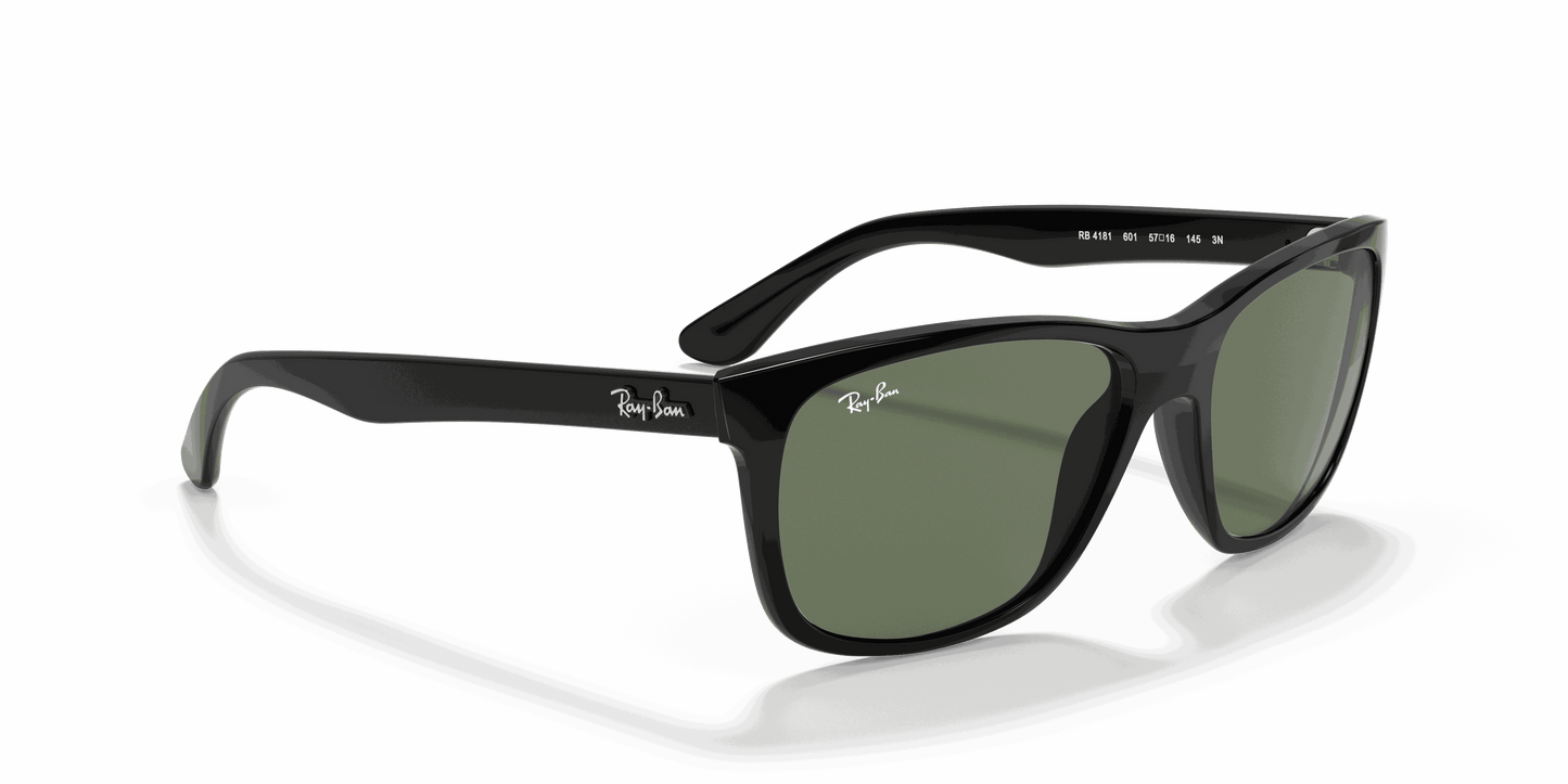 [Green Lenses, Polished Black Frame]