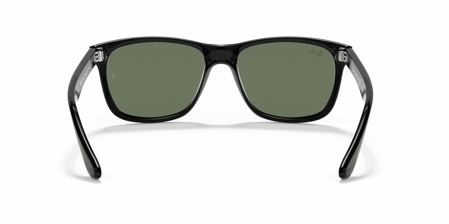 [Green Lenses, Polished Black Frame]