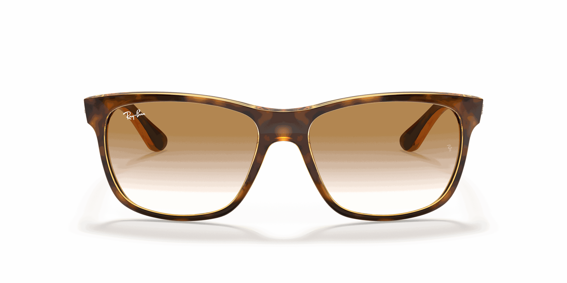 [Brown Lenses, Polished Light Havana Frame]