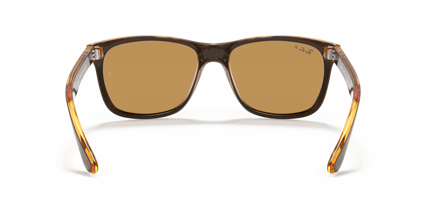 [B-15 Brown Lenses, Polished Light Havana Frame]