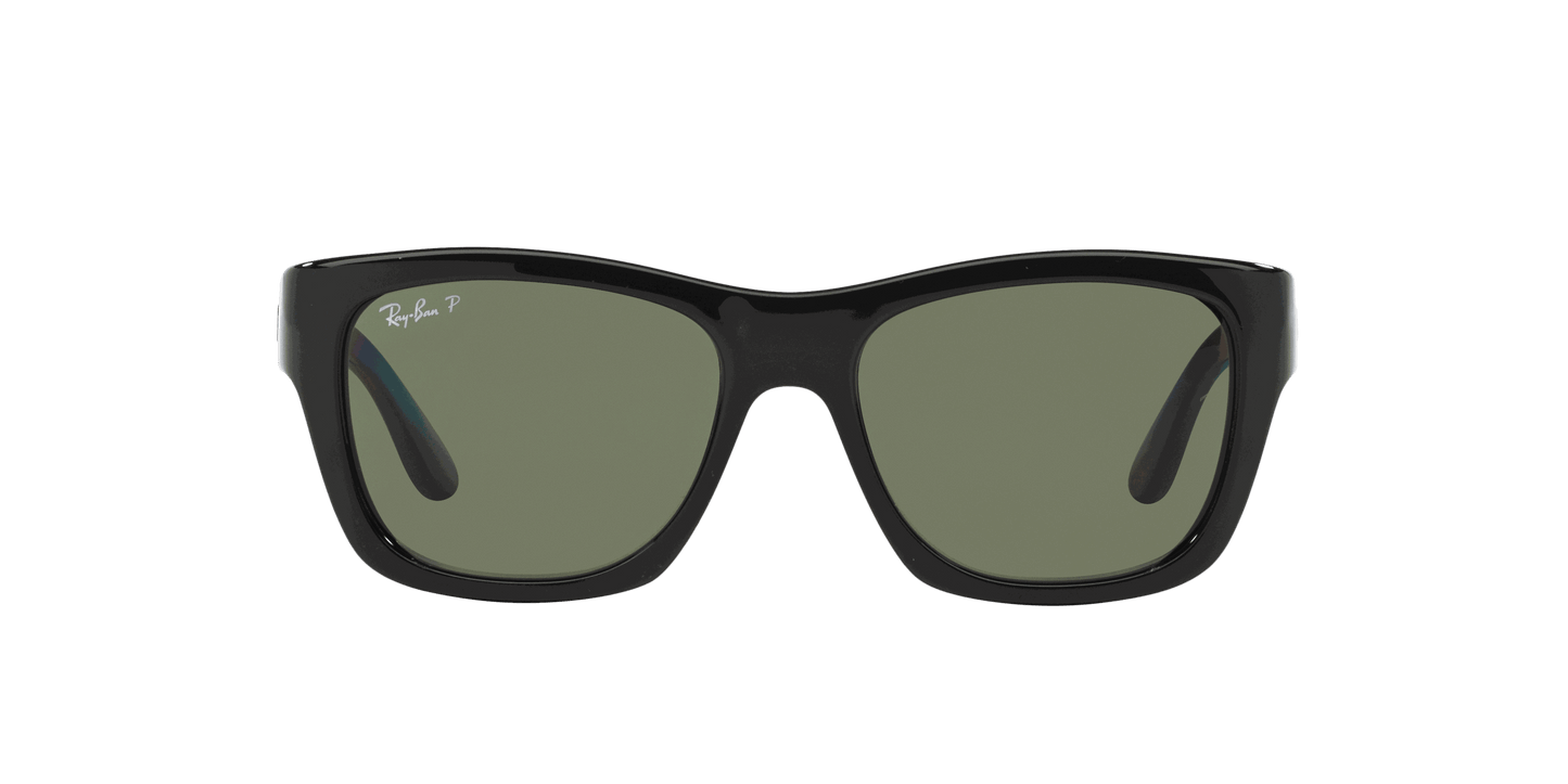 [Green Lenses, Polished Black Frame]