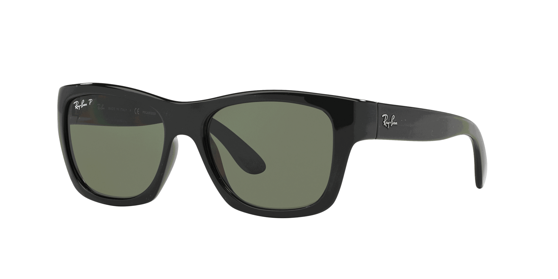 [Green Lenses, Polished Black Frame]