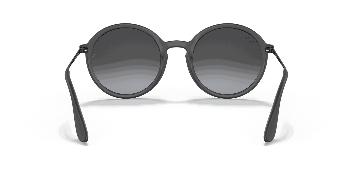 [Light Grey Gradient Dark Grey Lenses, Matte Rubber Black Frame]