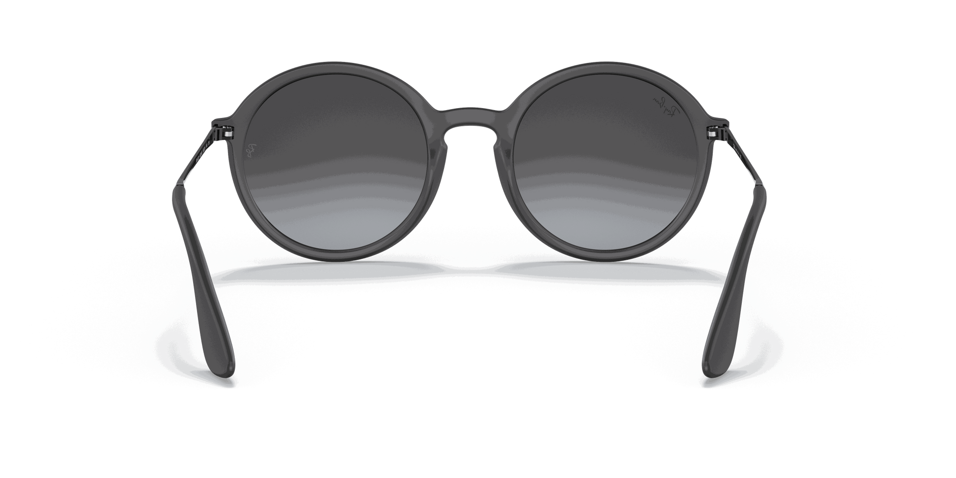 [Light Grey Gradient Dark Grey Lenses, Matte Rubber Black Frame]