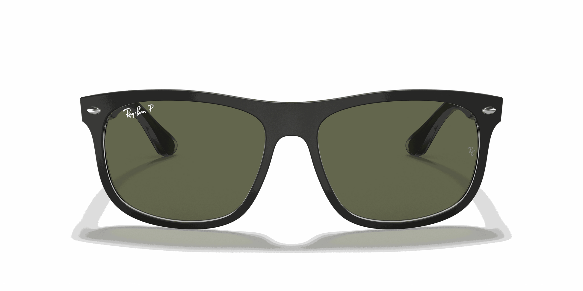 [G-15 Green Lenses, Matte Black On Transparent Frame]