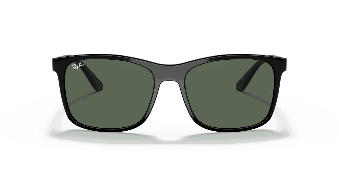 [Dark Green Lenses, Polished Black Frame]