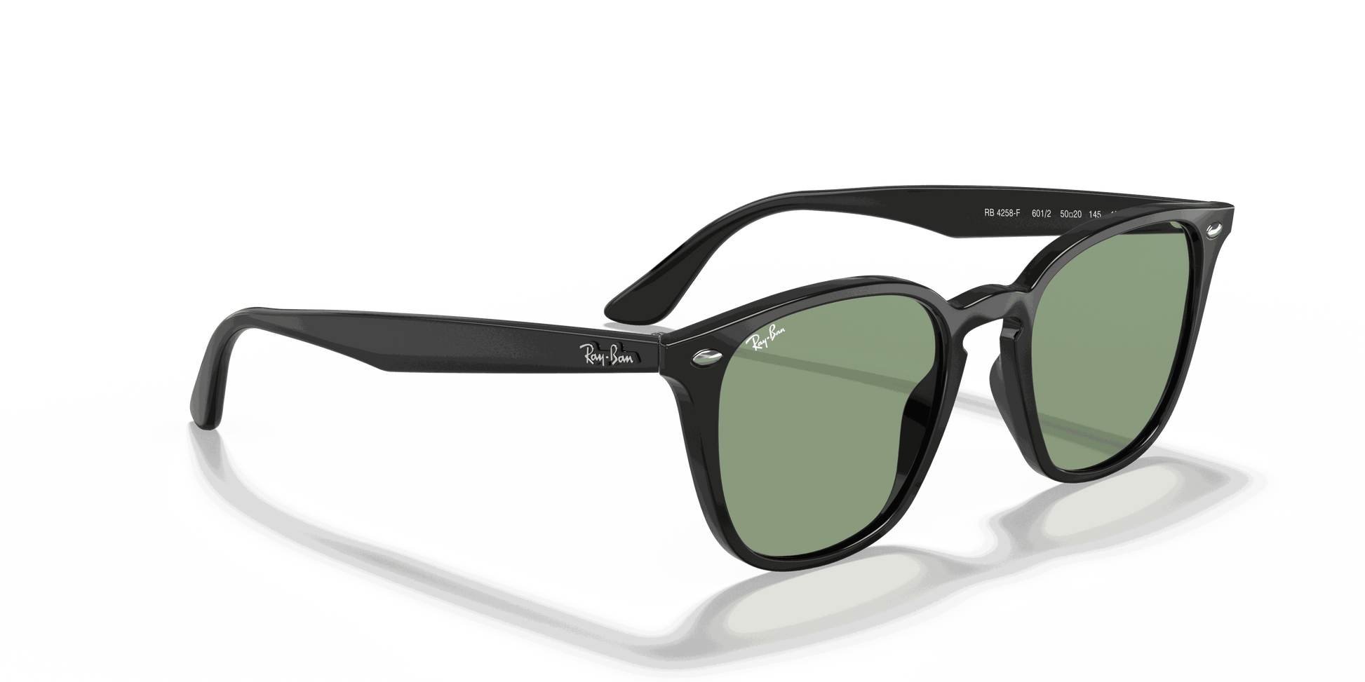 [Light Green Classic Lenses, Polished Black Frame]