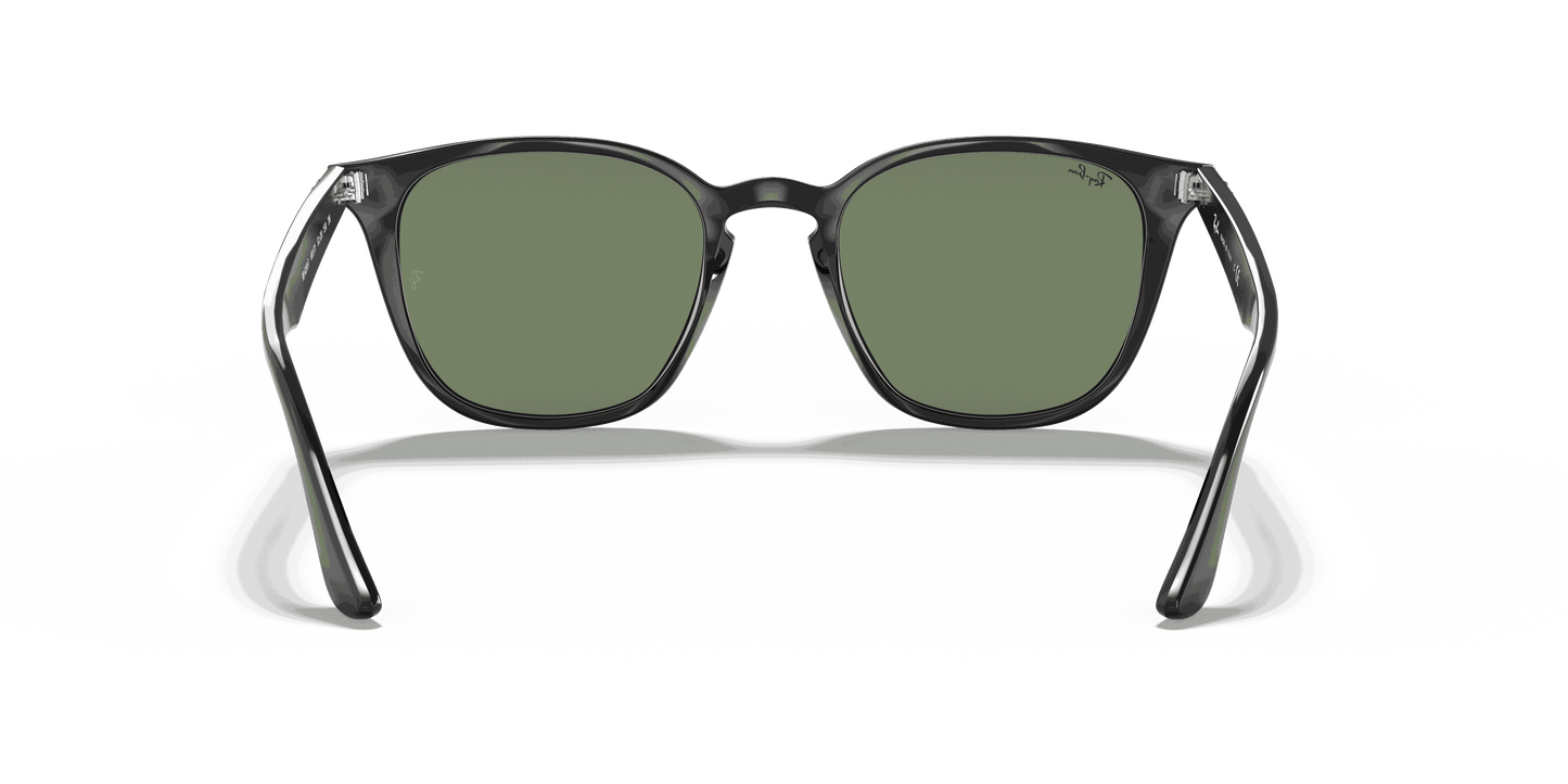 [Green Classic Lenses, Polished Black Frame]