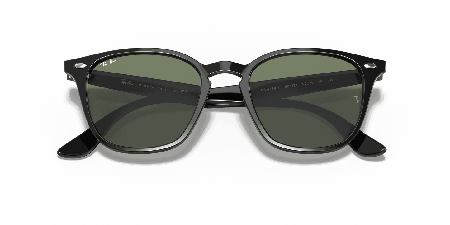 [Green Classic Lenses, Polished Black Frame]