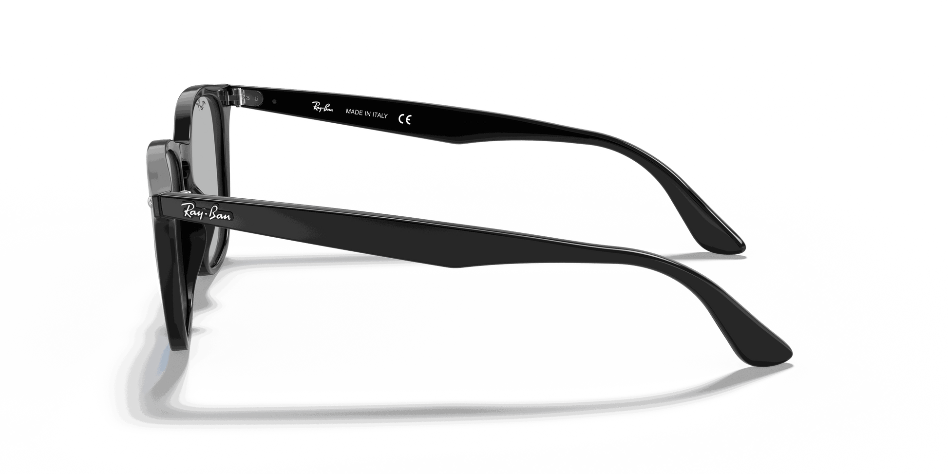 [Dark Grey Classic Lenses, Polished Black Frame]