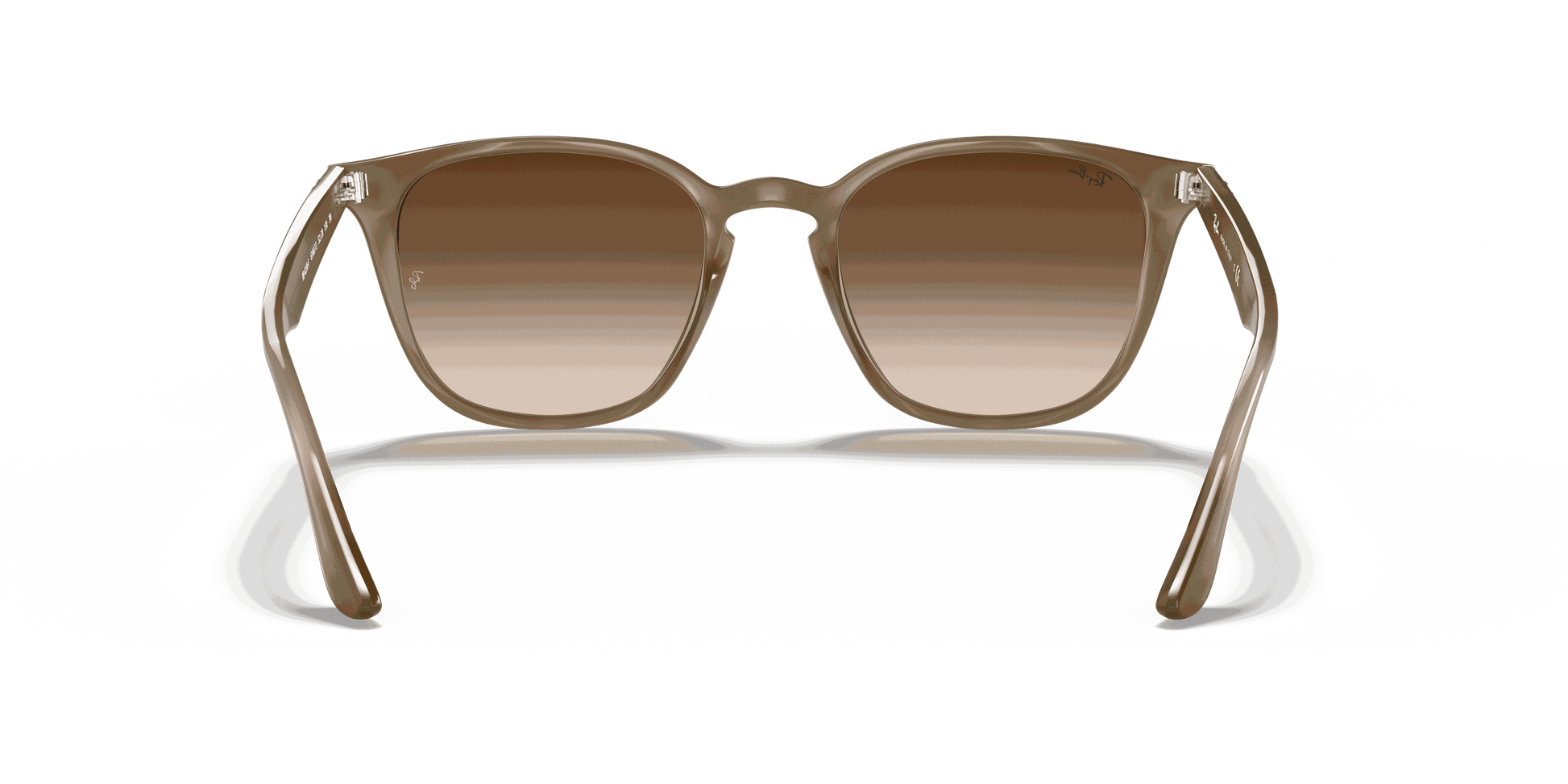 [Brown Gradient Dark Brown Lenses, Polished Beige Frame]
