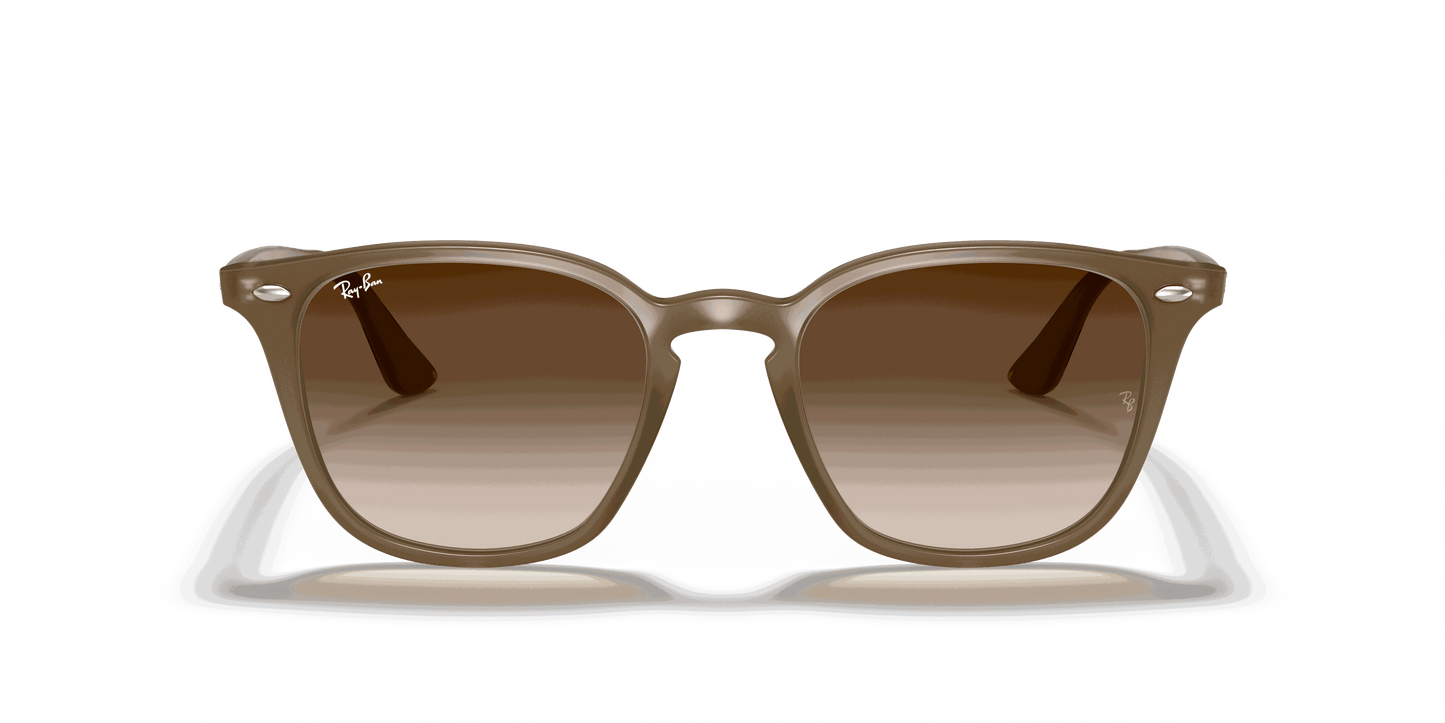 [Brown Gradient Dark Brown Lenses, Polished Beige Frame]