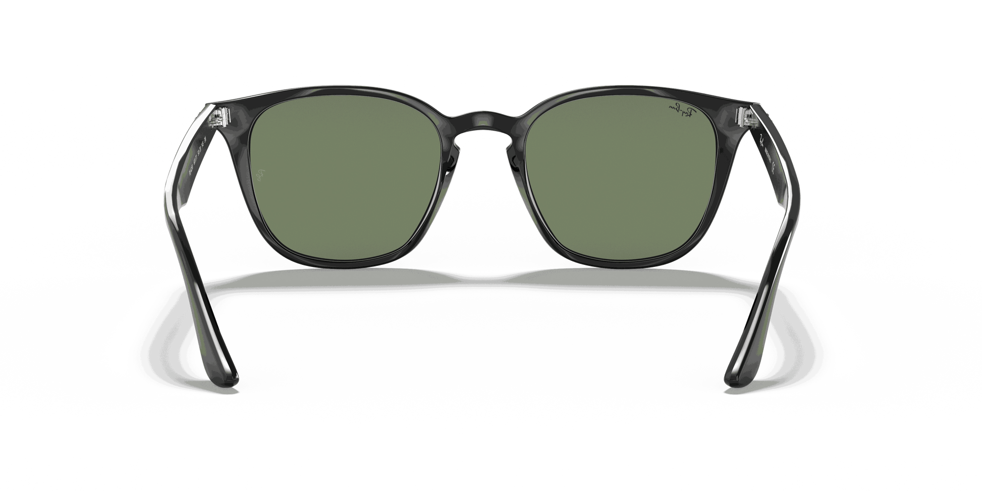 [Green Lenses, Polished Black Frame]