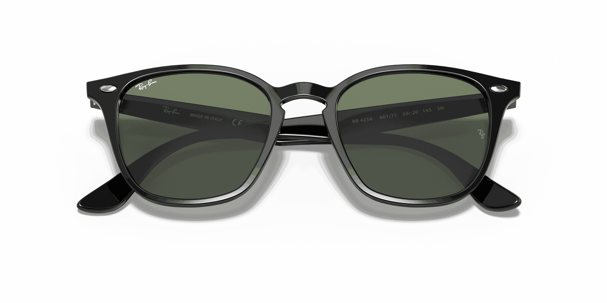 [Green Lenses, Polished Black Frame]