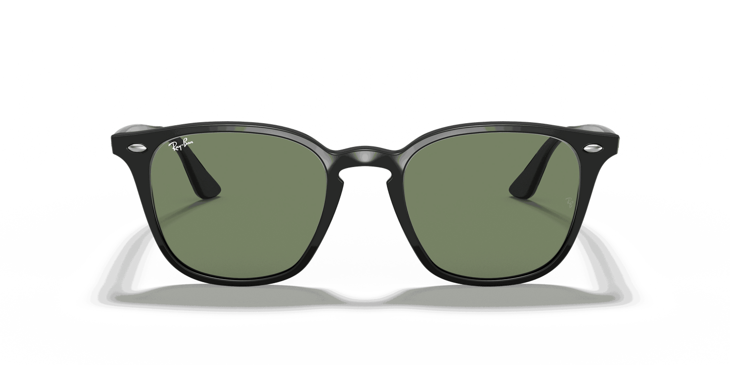 [Green Lenses, Polished Black Frame]