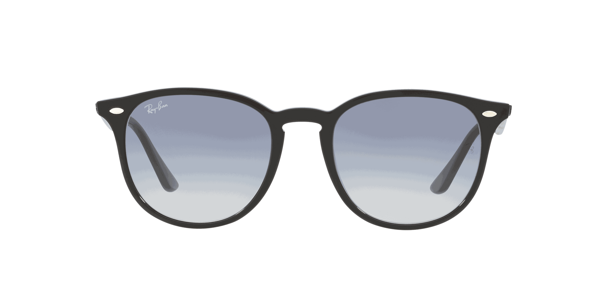 [Light Blue Lenses, Polished Black Frame]