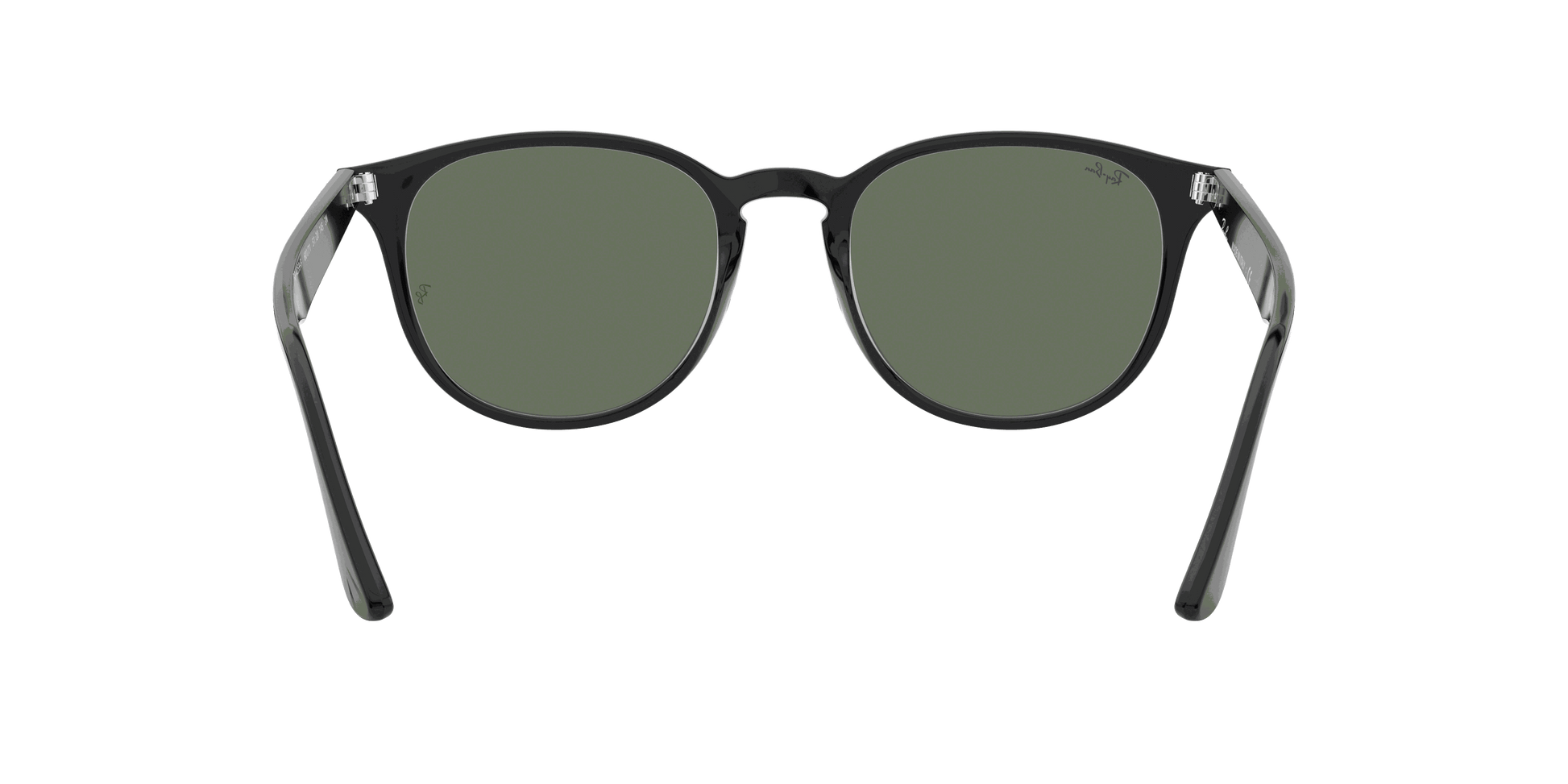 [Green Classic Lenses, Polished Black Frame]