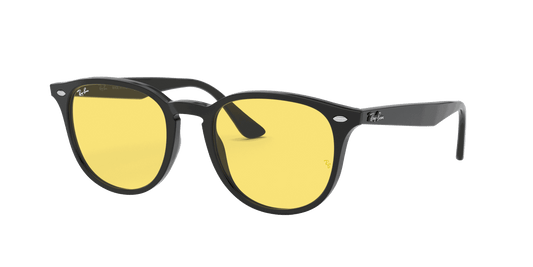 [Yellow Classic Lenses, Polished Black Frame]