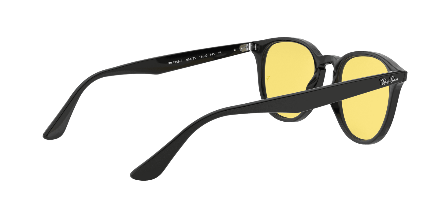 [Yellow Classic Lenses, Polished Black Frame]