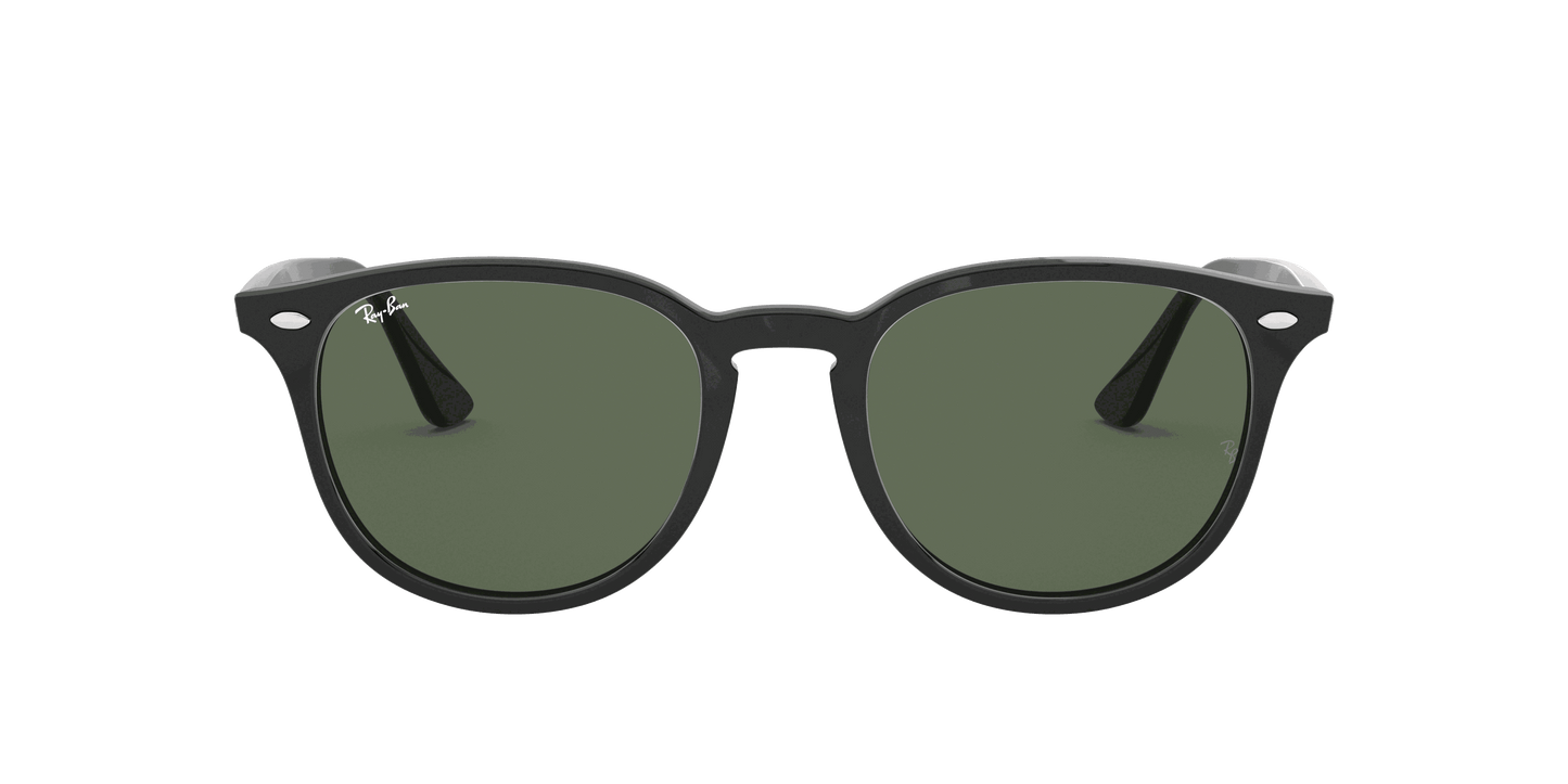 [Green Lenses, Polished Black Frame]