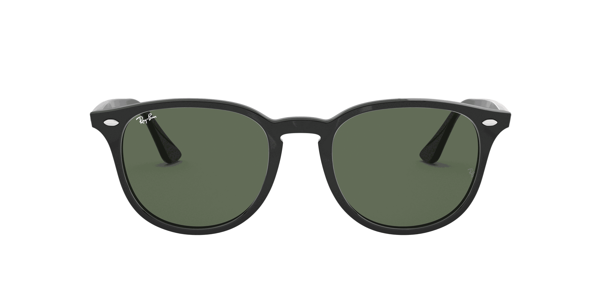 [Green Lenses, Polished Black Frame]