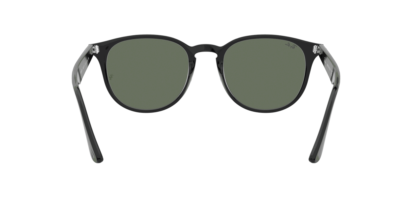 [Green Lenses, Polished Black Frame]