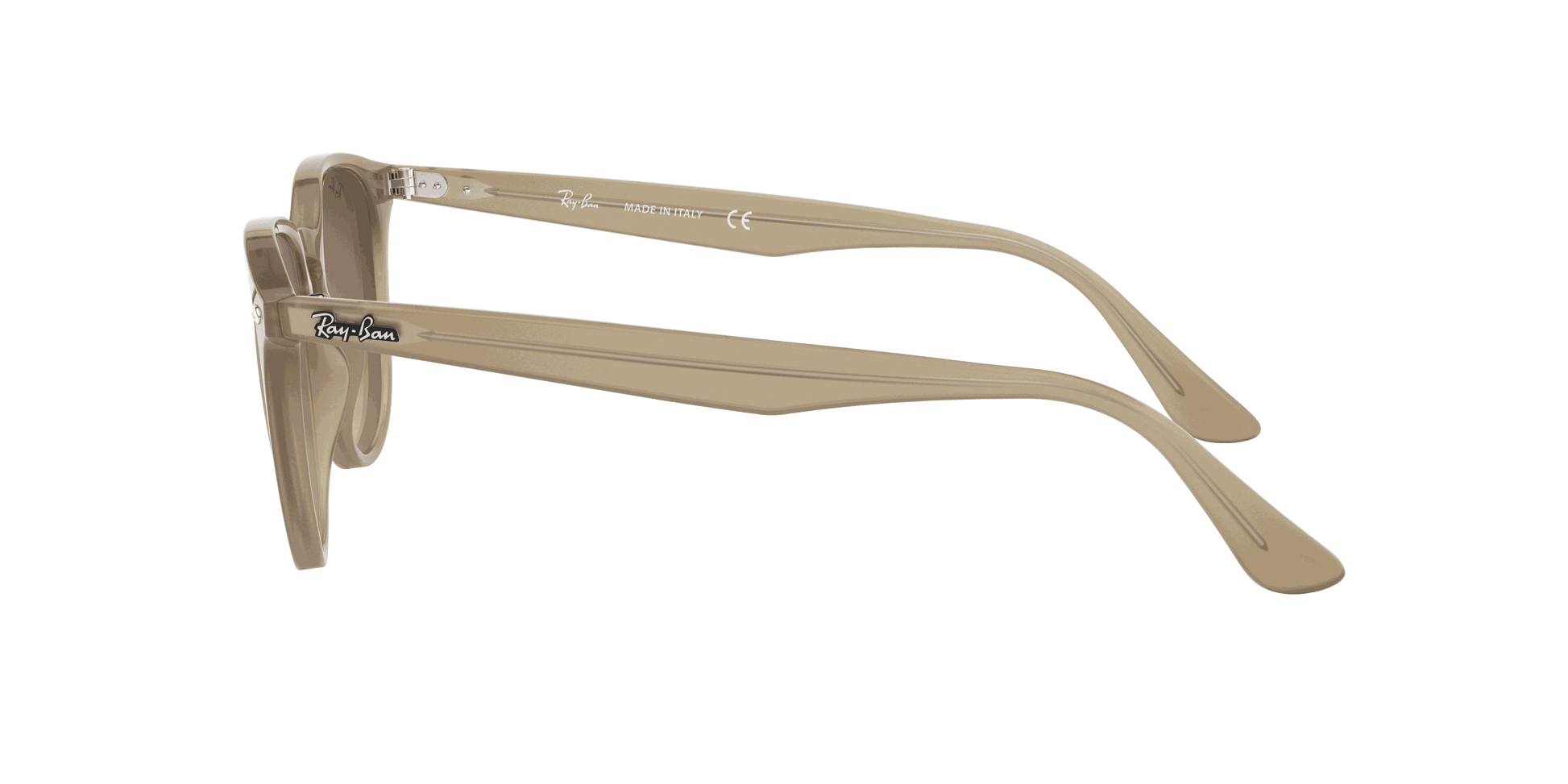 [Brown Gradient Dark Brown Lenses, Polished Beige Frame]