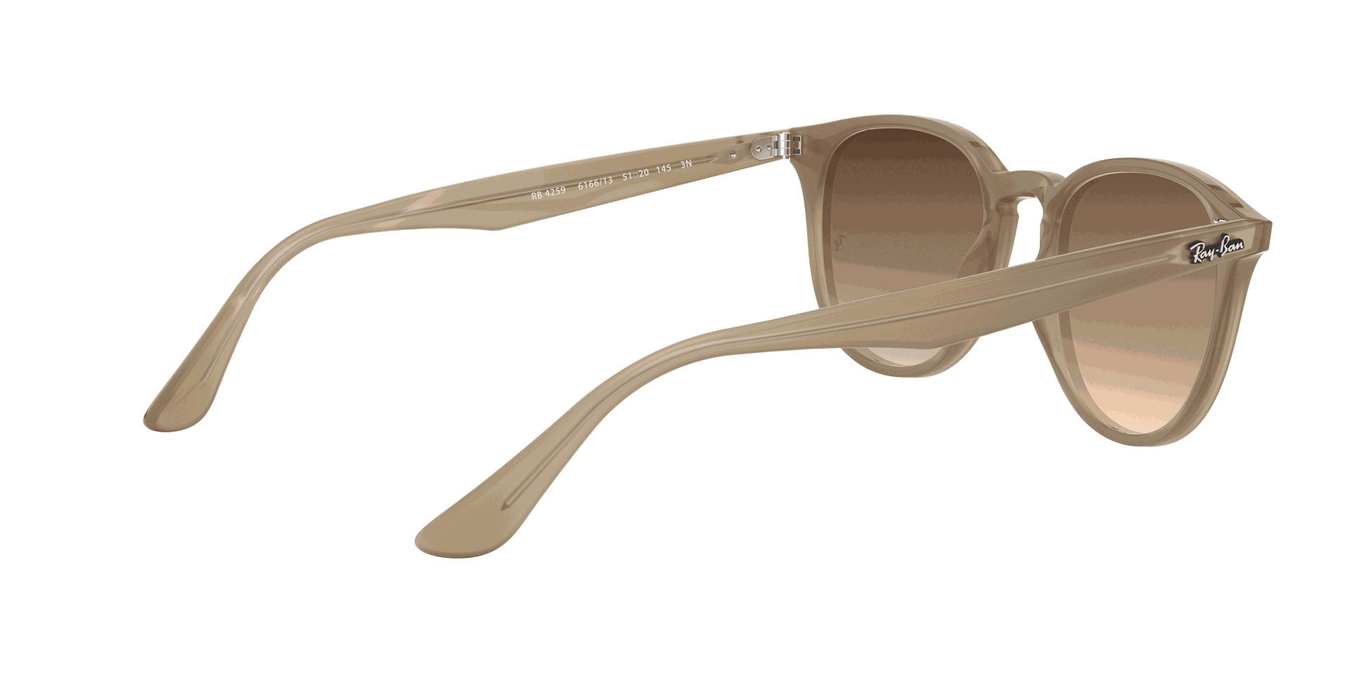[Brown Gradient Dark Brown Lenses, Polished Beige Frame]