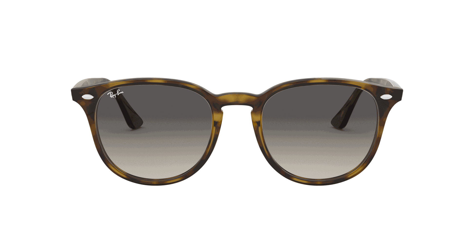 [Grey Gradient Lenses, Polished Light Havana Frame]