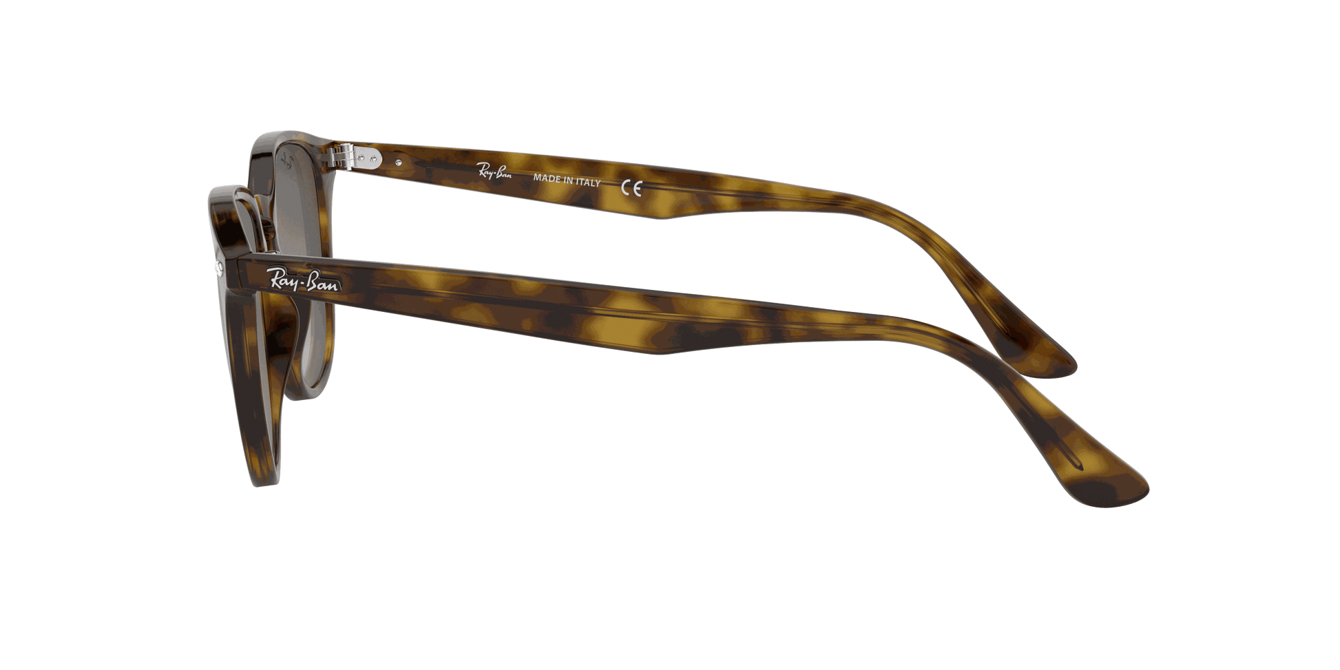 [Grey Gradient Lenses, Polished Light Havana Frame]