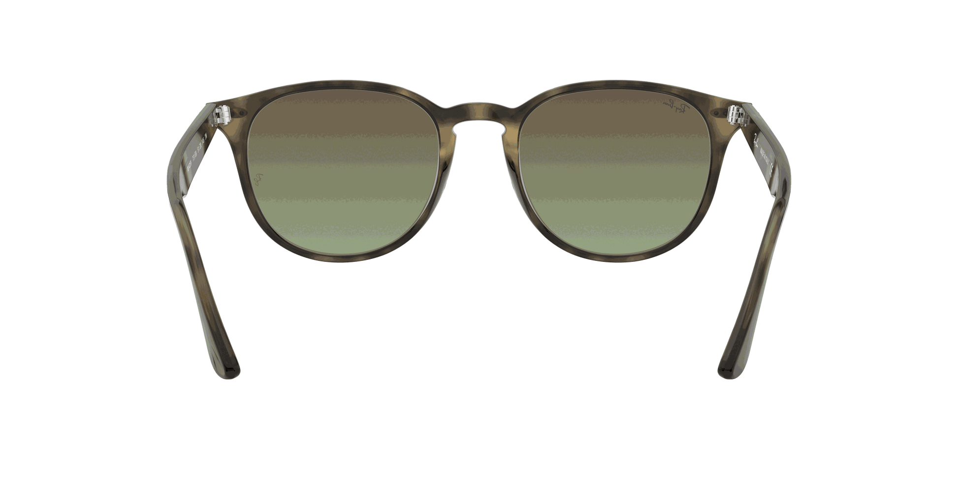 [Brown Gradient Lenses, Polished Grey Havana Frame]