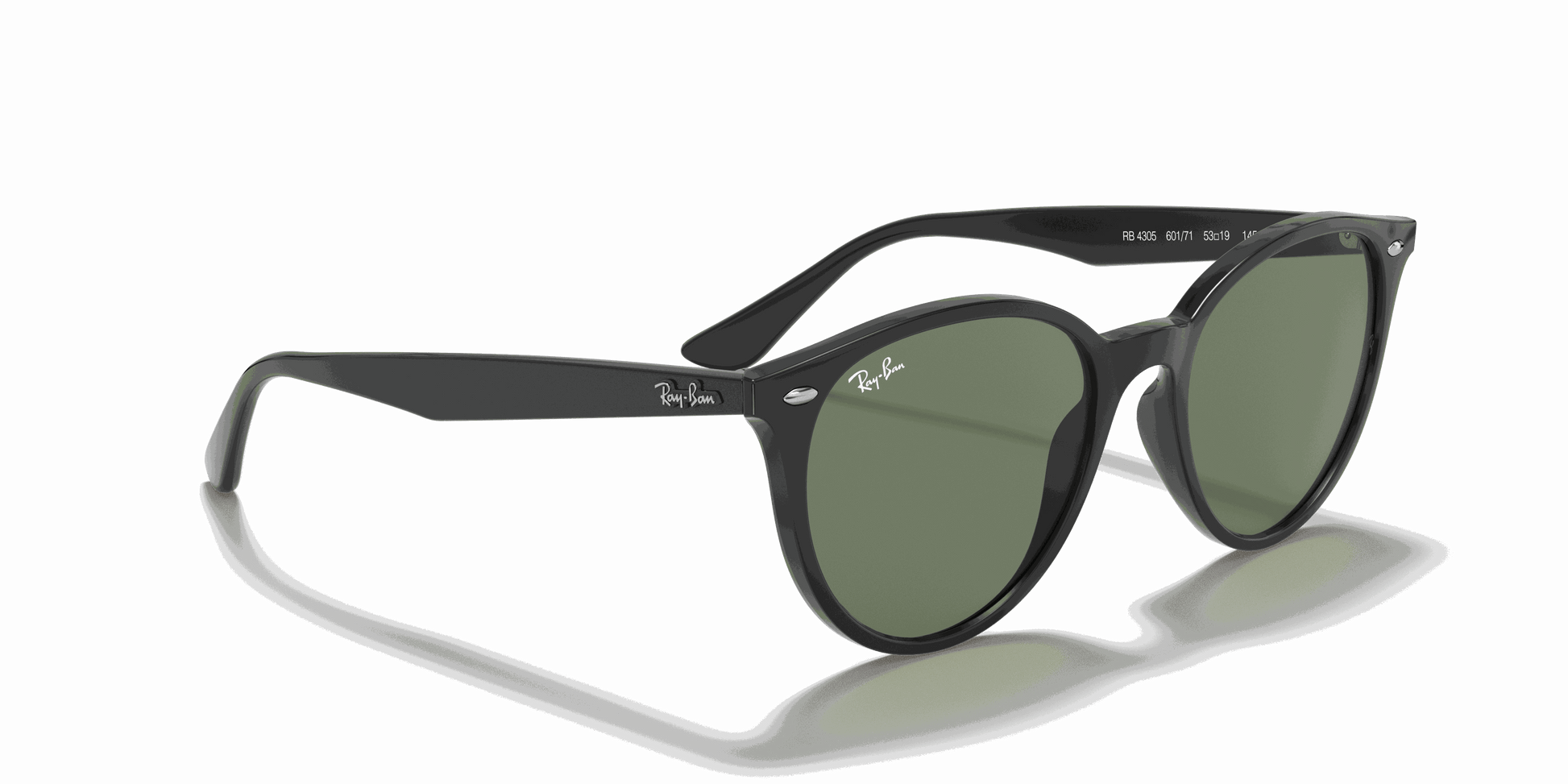 [Green Lenses, Polished Black Frame]