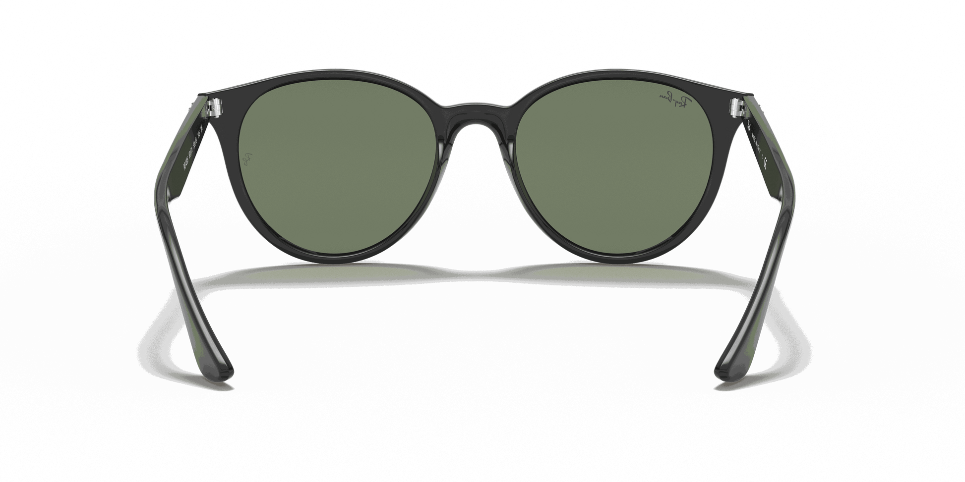 [Green Lenses, Polished Black Frame]