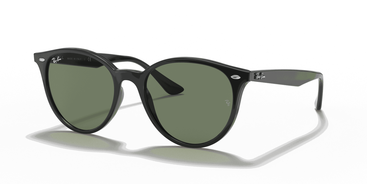 [Green Lenses, Polished Black Frame]
