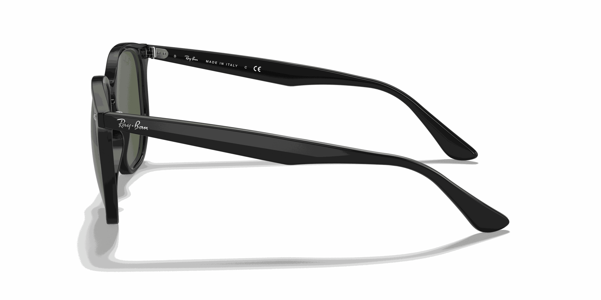 [Dark Green Lenses, Polished Black Frame]
