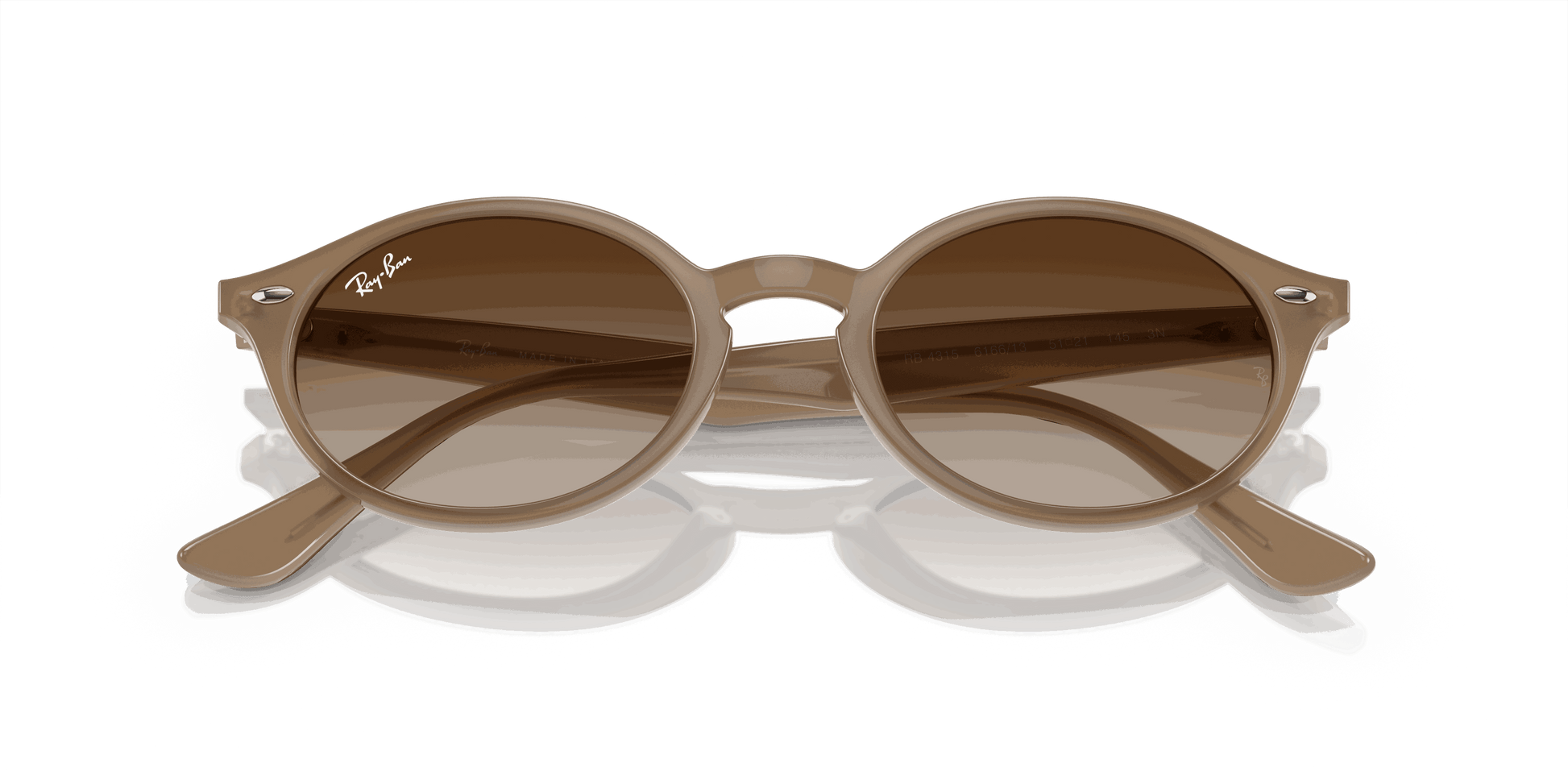 [Brown Lenses, Polished Turtledove Frame]