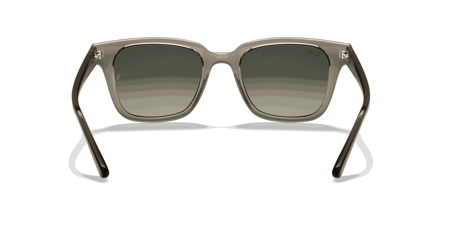 [Grey Gradient Lenses, Polished Transparent Grey Frame]