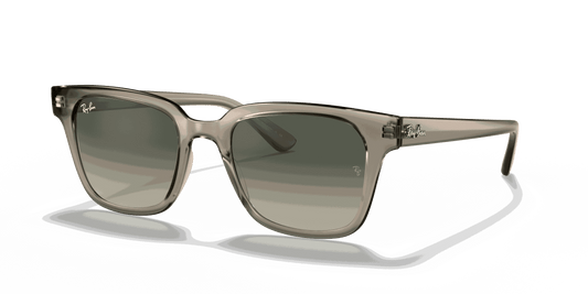 [Grey Gradient Lenses, Polished Transparent Grey Frame]