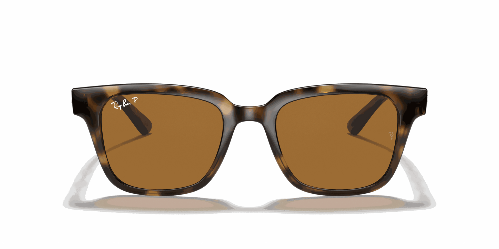 [B-15 Brown Lenses, Polished Light Havana Frame]