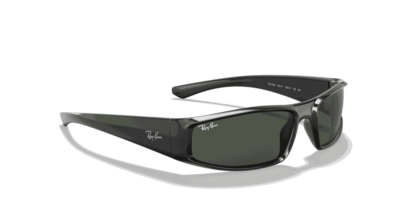 [G-15 Green Lenses, Polished Black Frame]