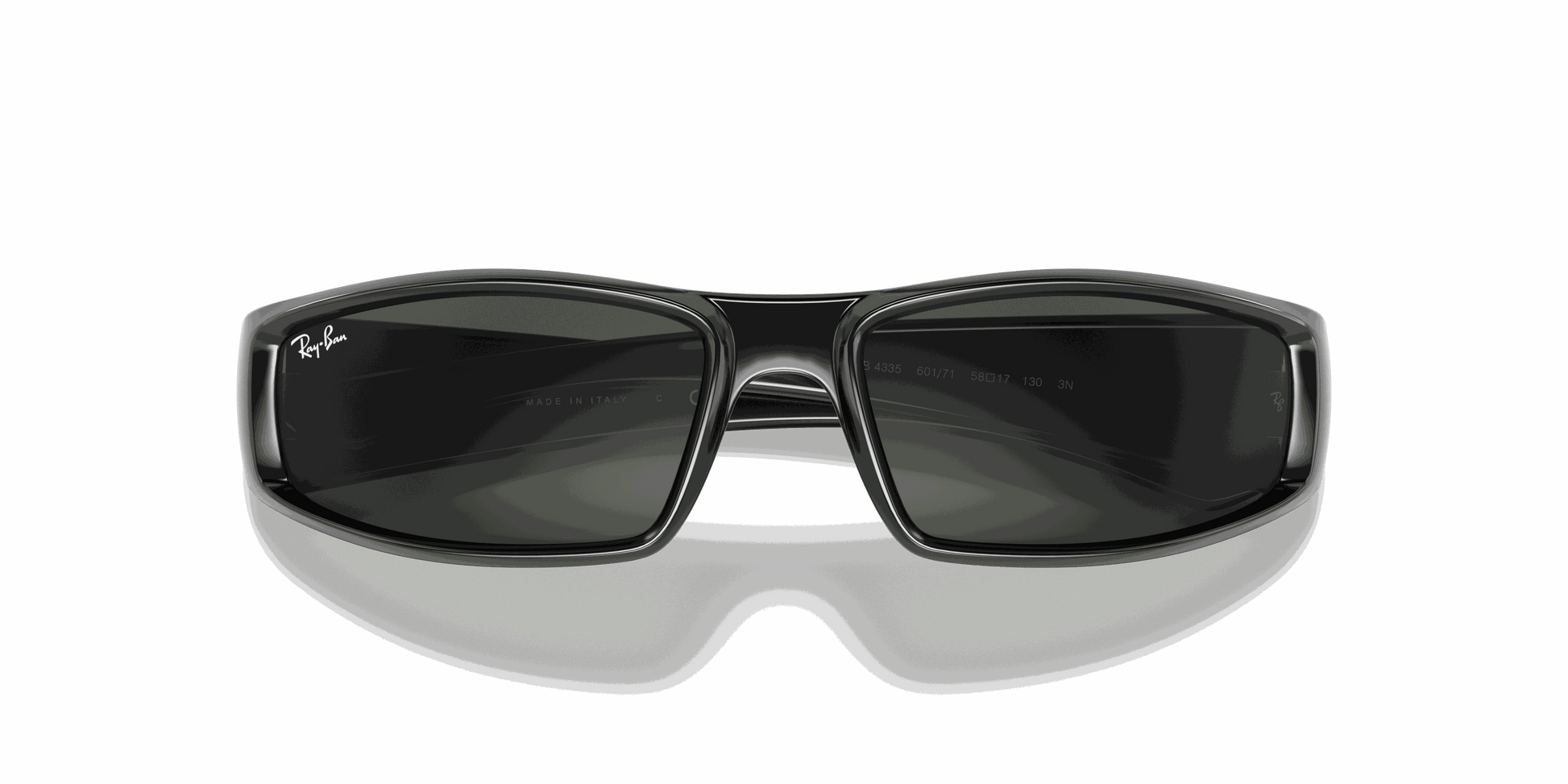 [G-15 Green Lenses, Polished Black Frame]